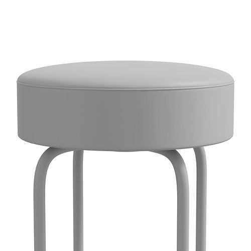 Barstool chair 3D model 7
