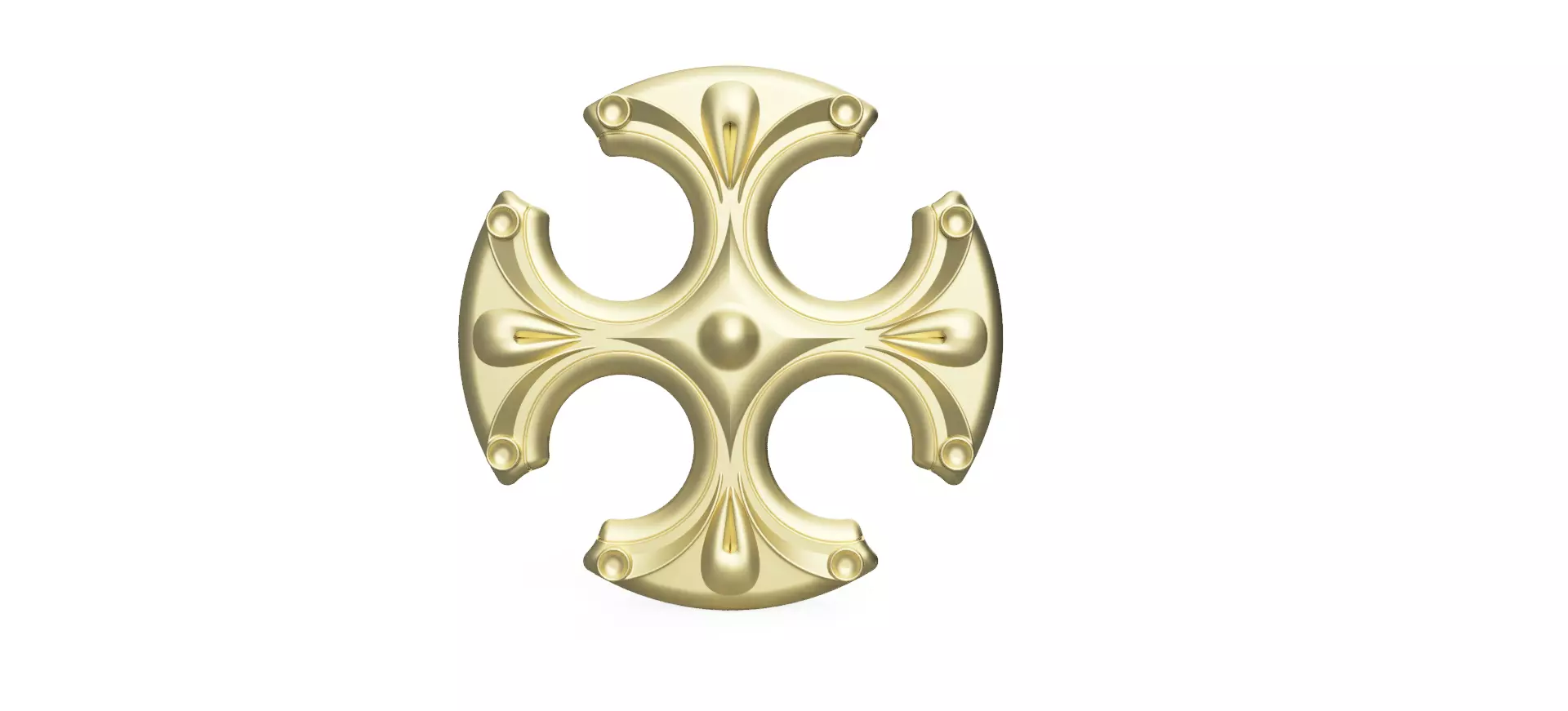 Carved rosette model Free 3D print model