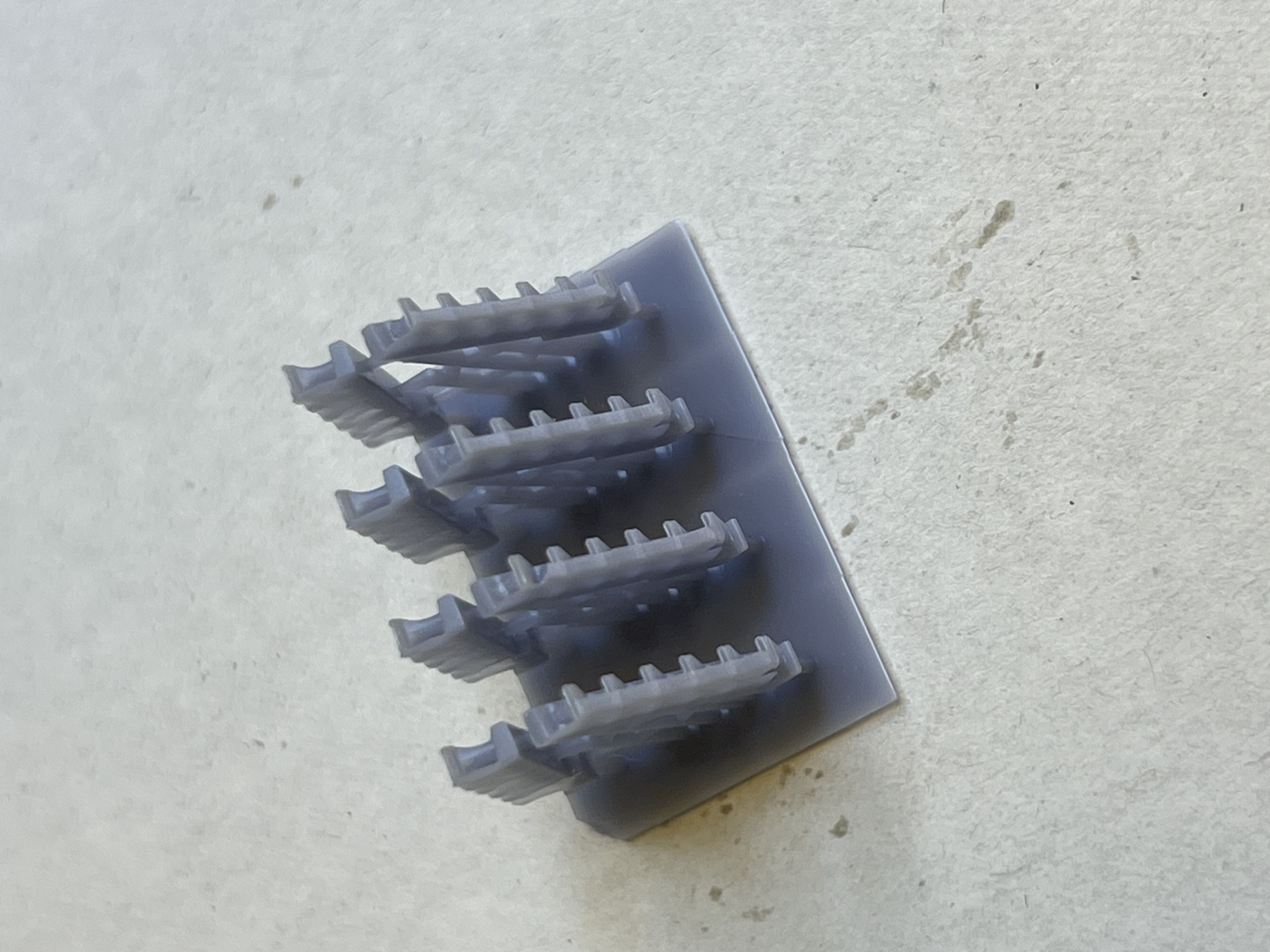 Bf 109 F - G Exhaust  3D print model_4