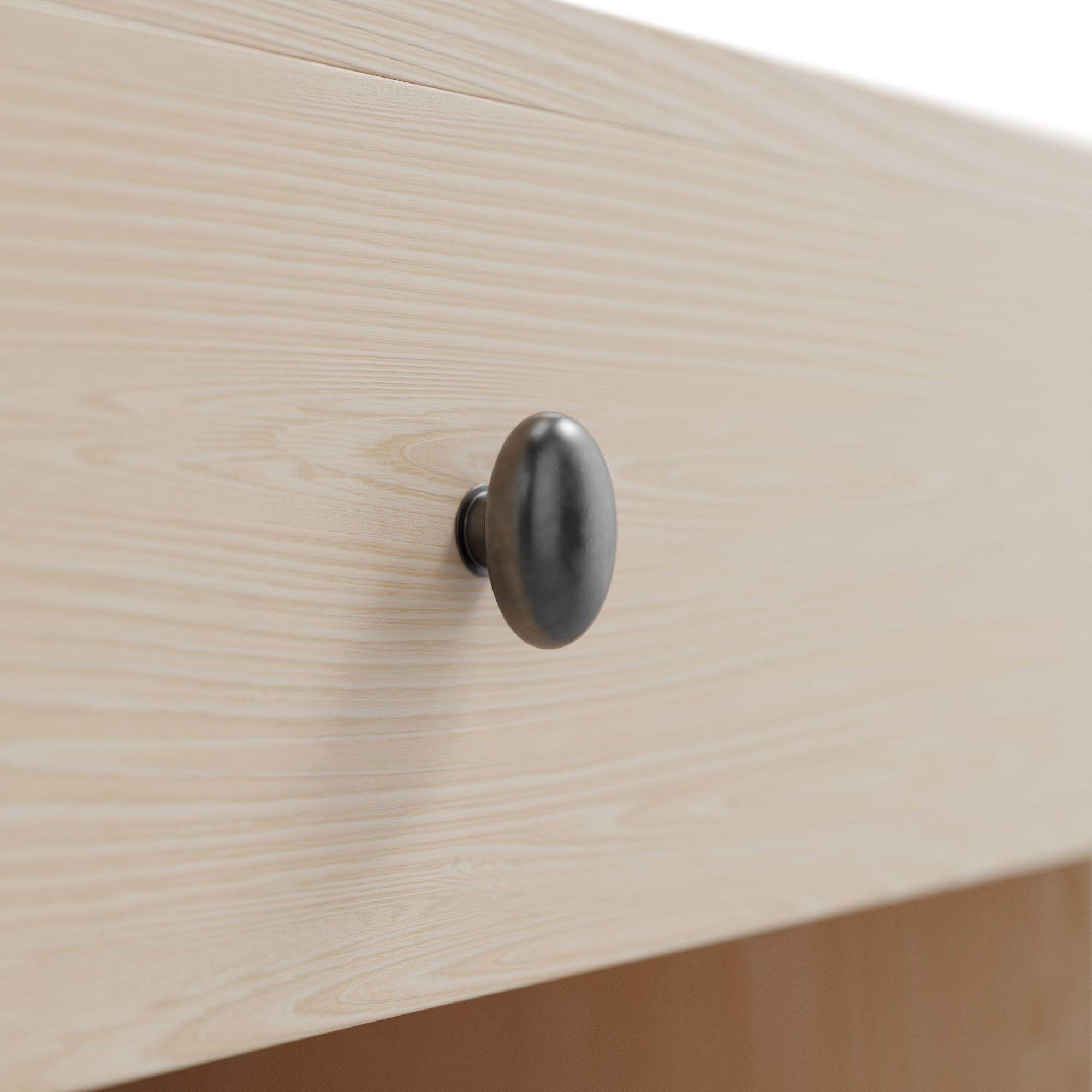 Bedside nightstand 3D model_4