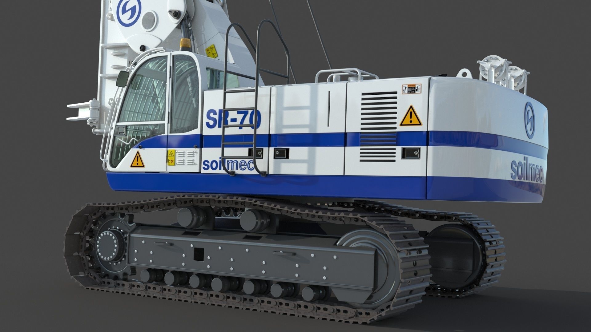 Soilmec SR 70 Drilling Rig 3D model_7