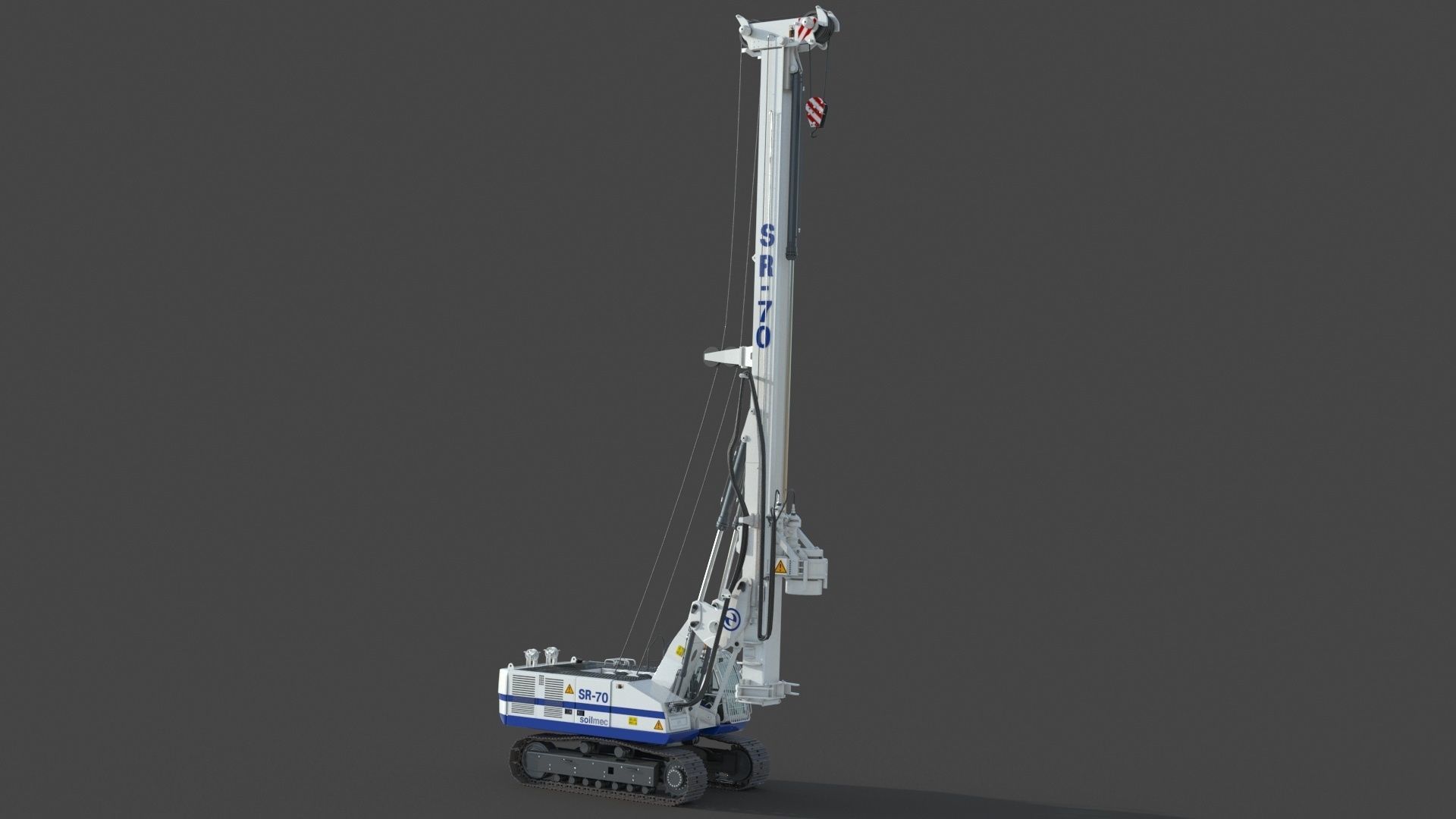 Soilmec SR 70 Drilling Rig 3D model_13