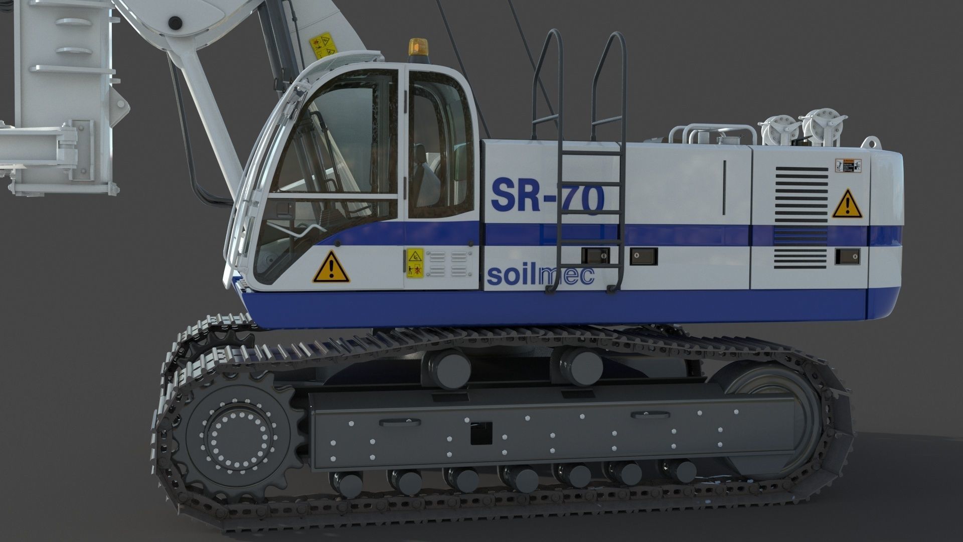 Soilmec SR 70 Drilling Rig 3D model_8