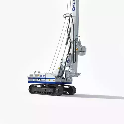 Soilmec SR 70 Drilling Rig 3D model