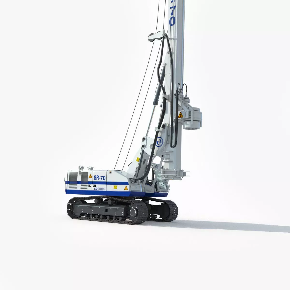 Soilmec SR 70 Drilling Rig 3D model_0