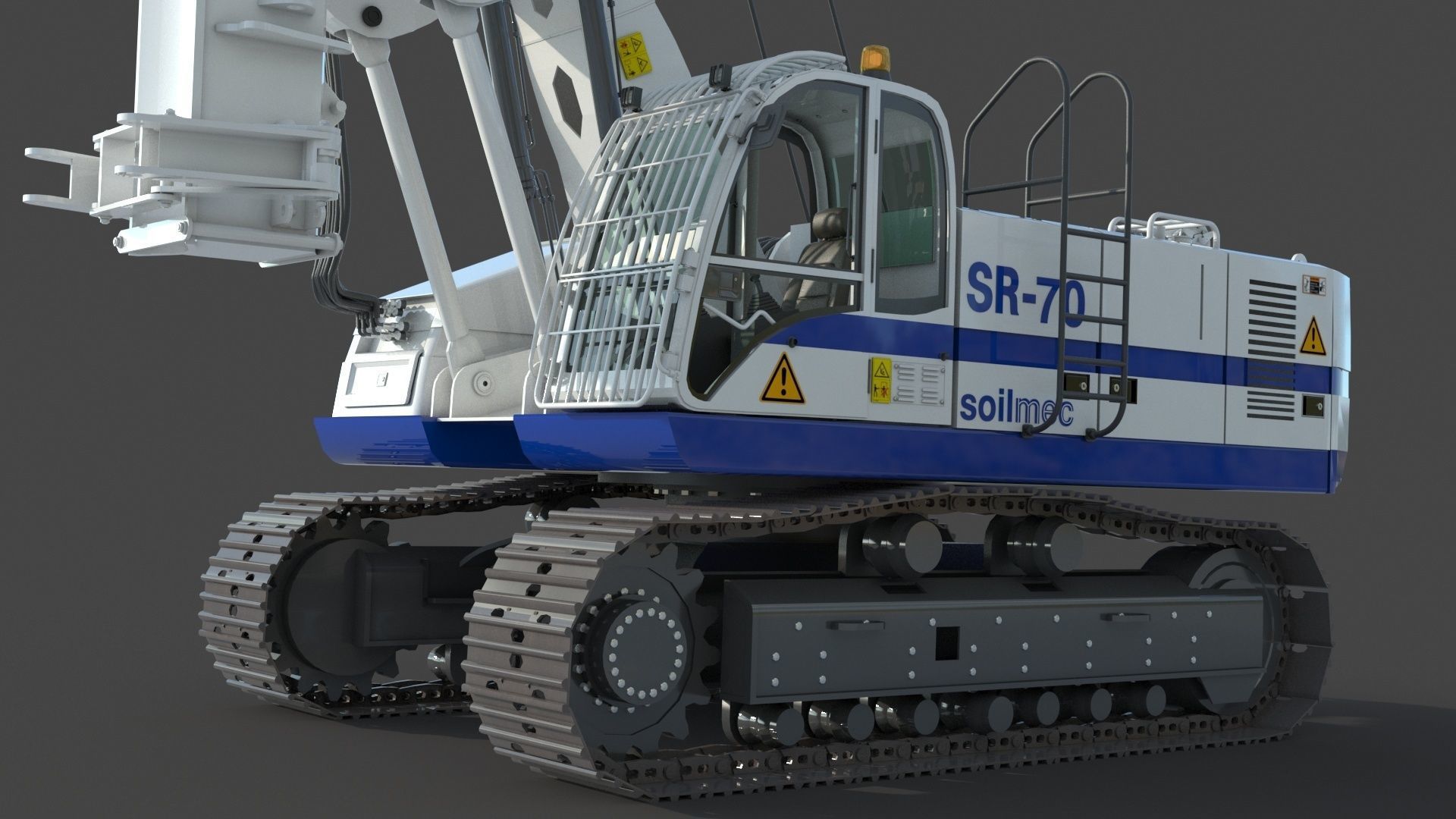 Soilmec SR 70 Drilling Rig 3D model_5
