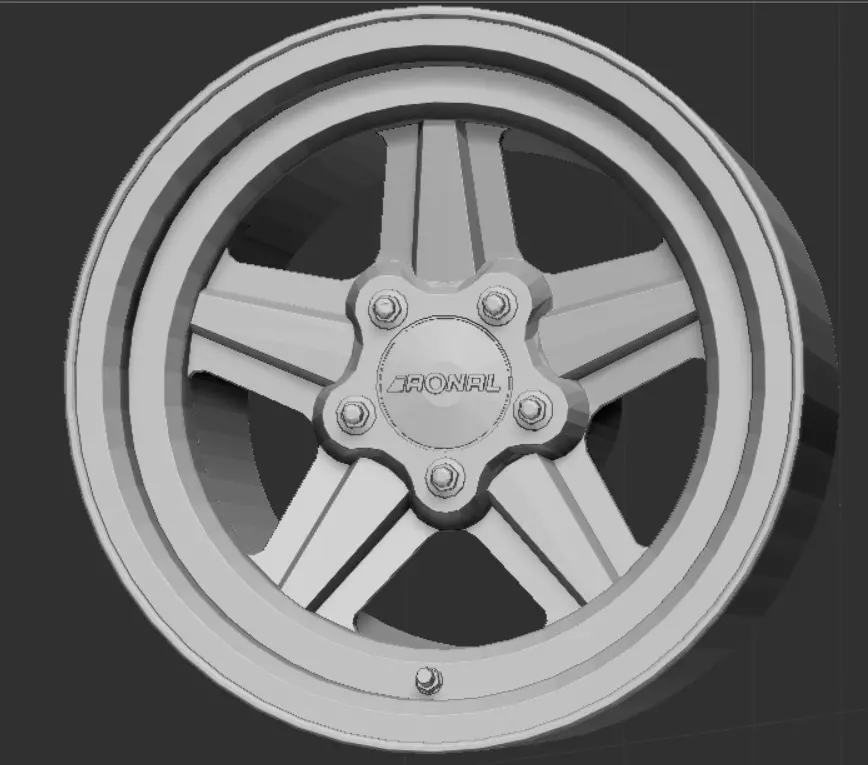 Ronal R9 Penta 3D Print Ready Model 3D print ready 3D print model