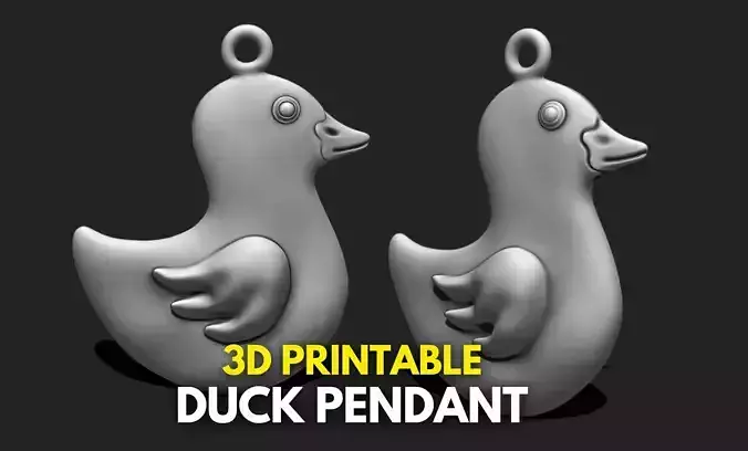 Duck STL File for 3D Printing - Printable 3D Design DIY 3D Print