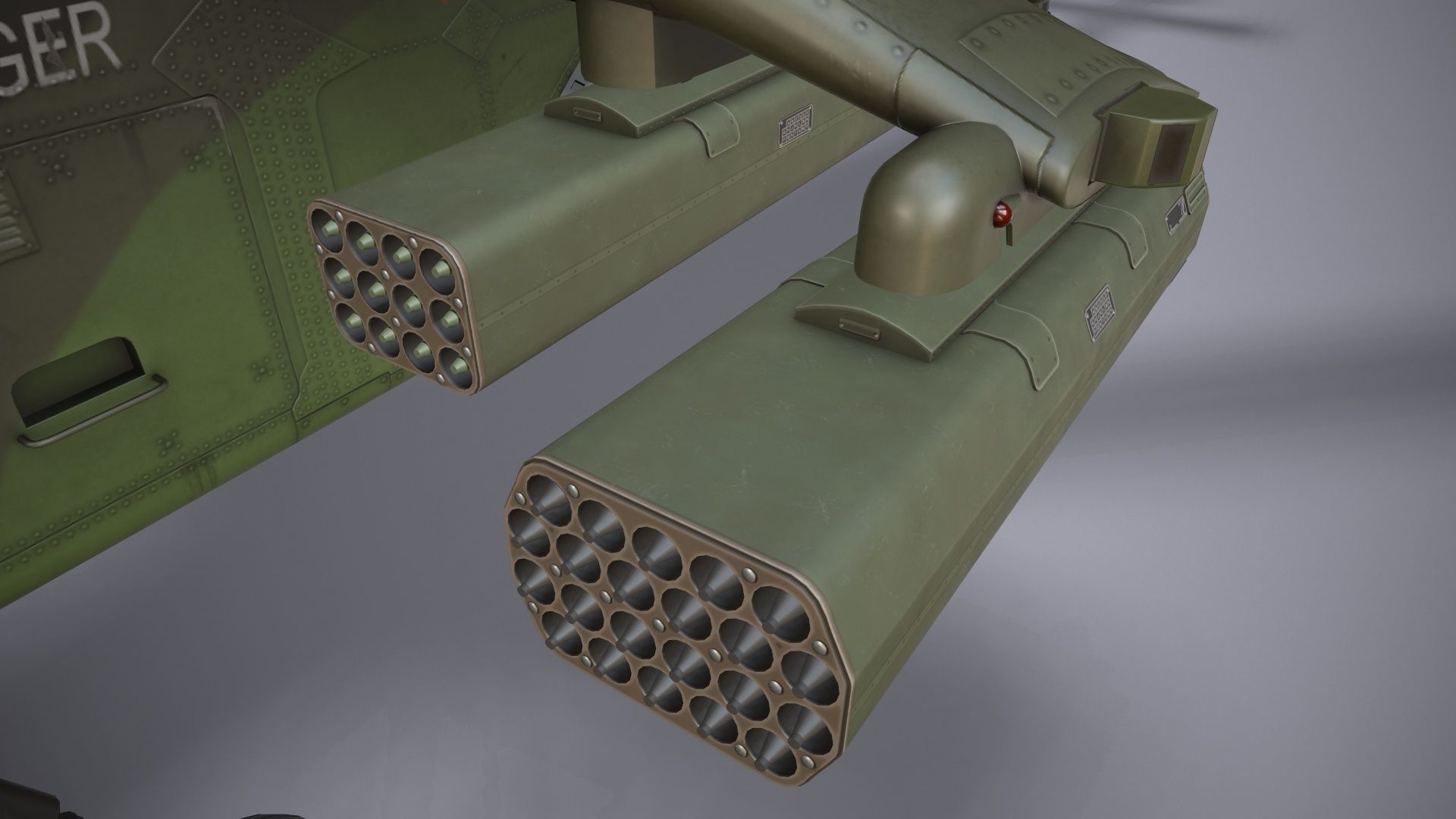  EC-665 Tiger UHT Germany Basic Animation Low-poly 3D model_23