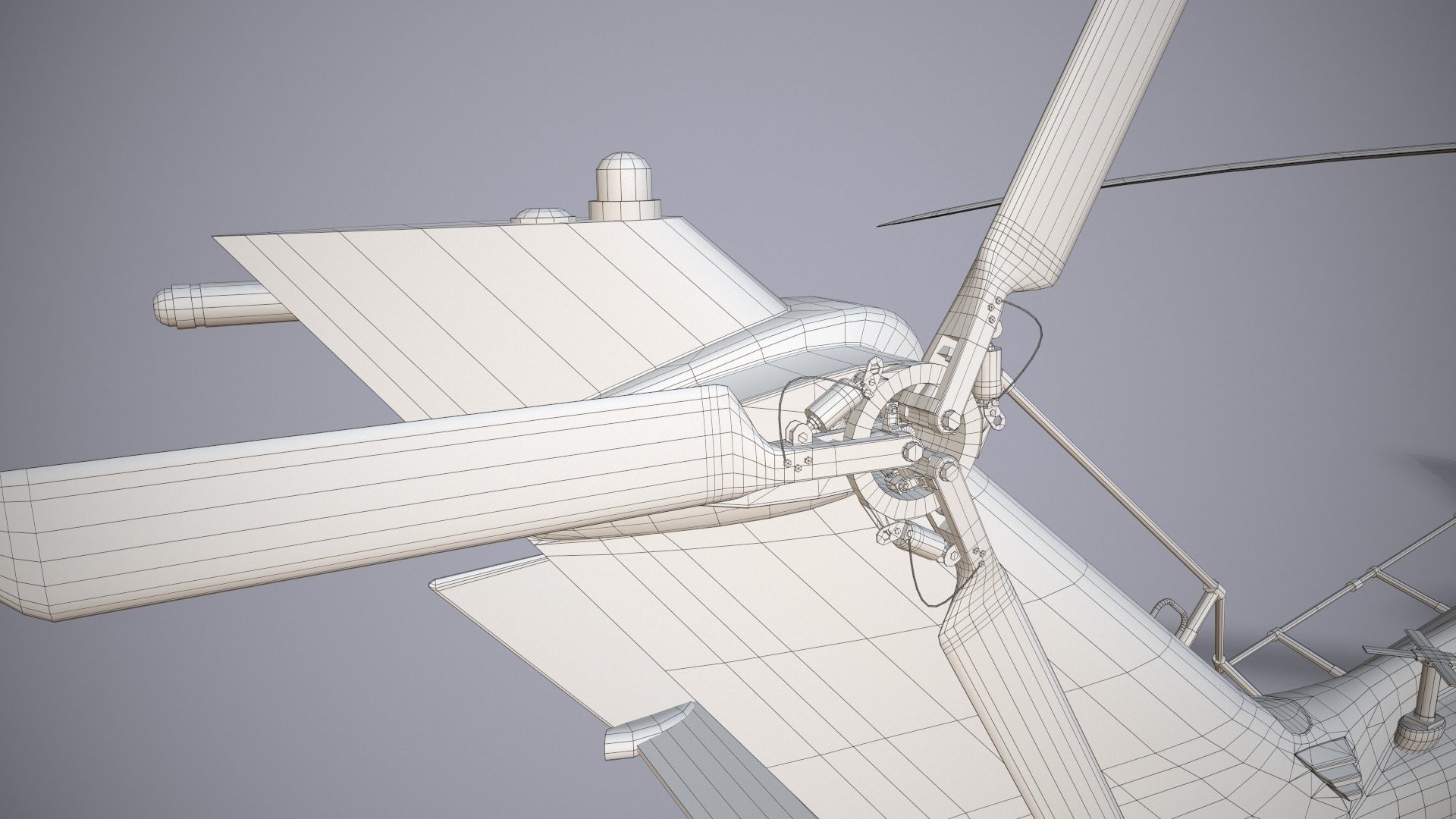  EC-665 Tiger UHT Germany Basic Animation Low-poly 3D model_47