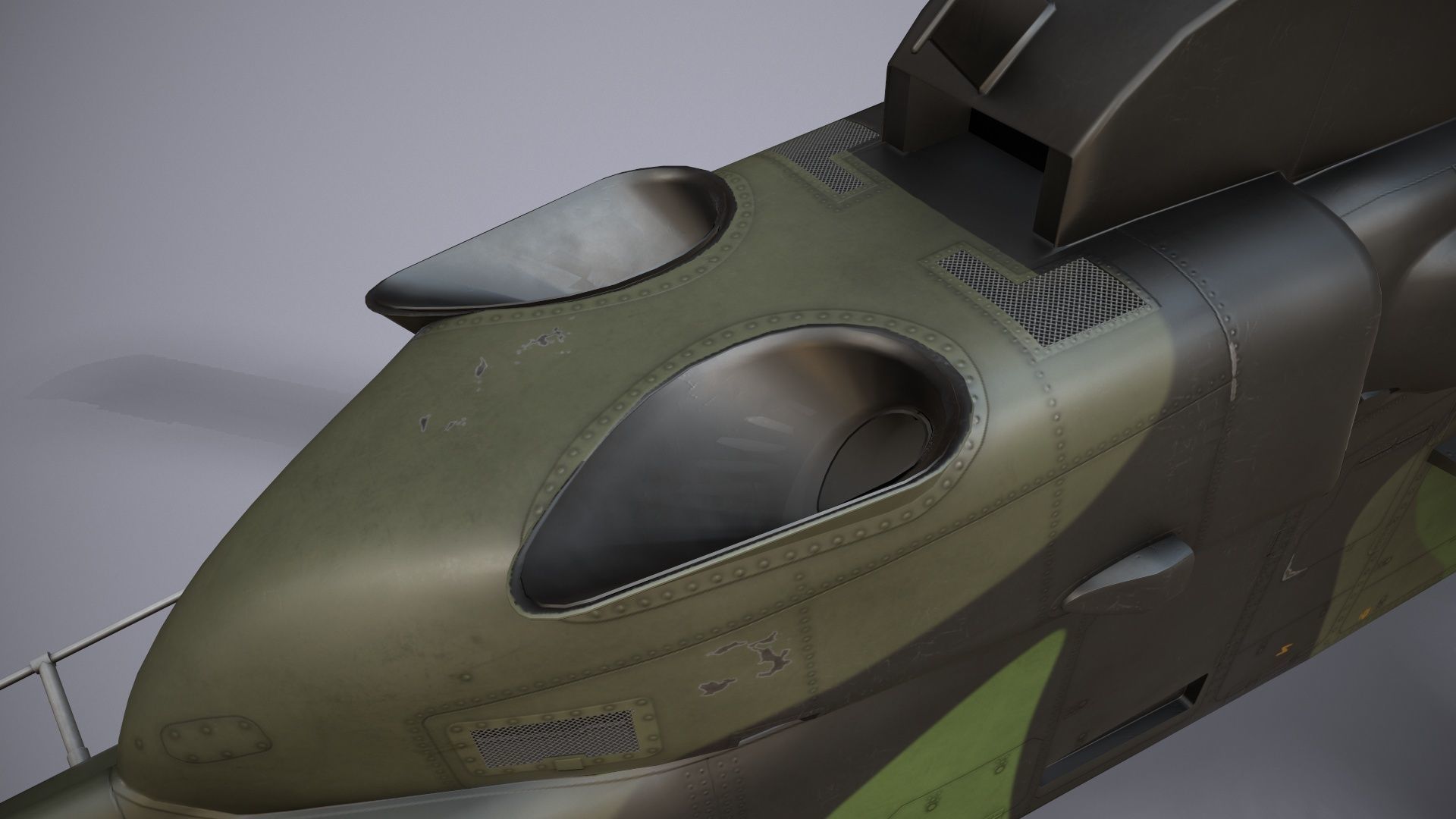 EC-665 Tiger UHT Germany Complex Animation Low-poly 3D model_16