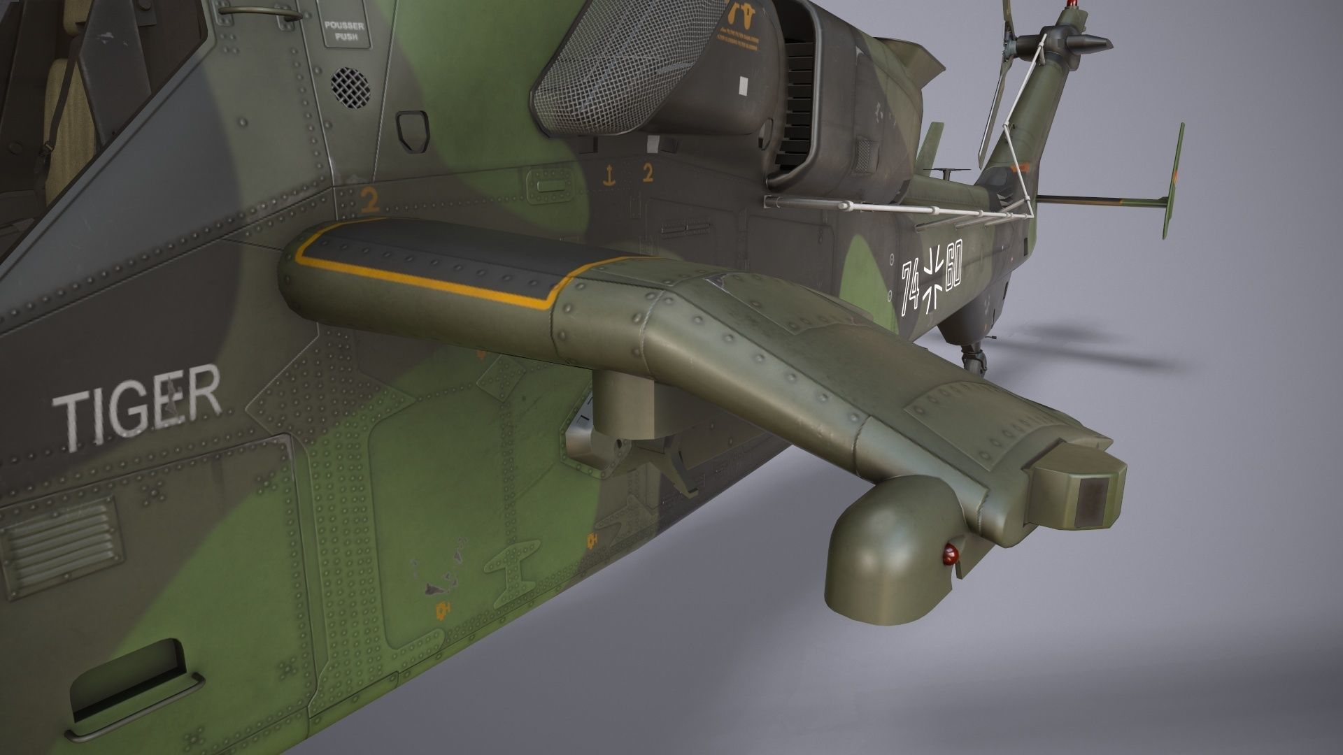  EC-665 Tiger UHT Germany Static Low-poly 3D model_18