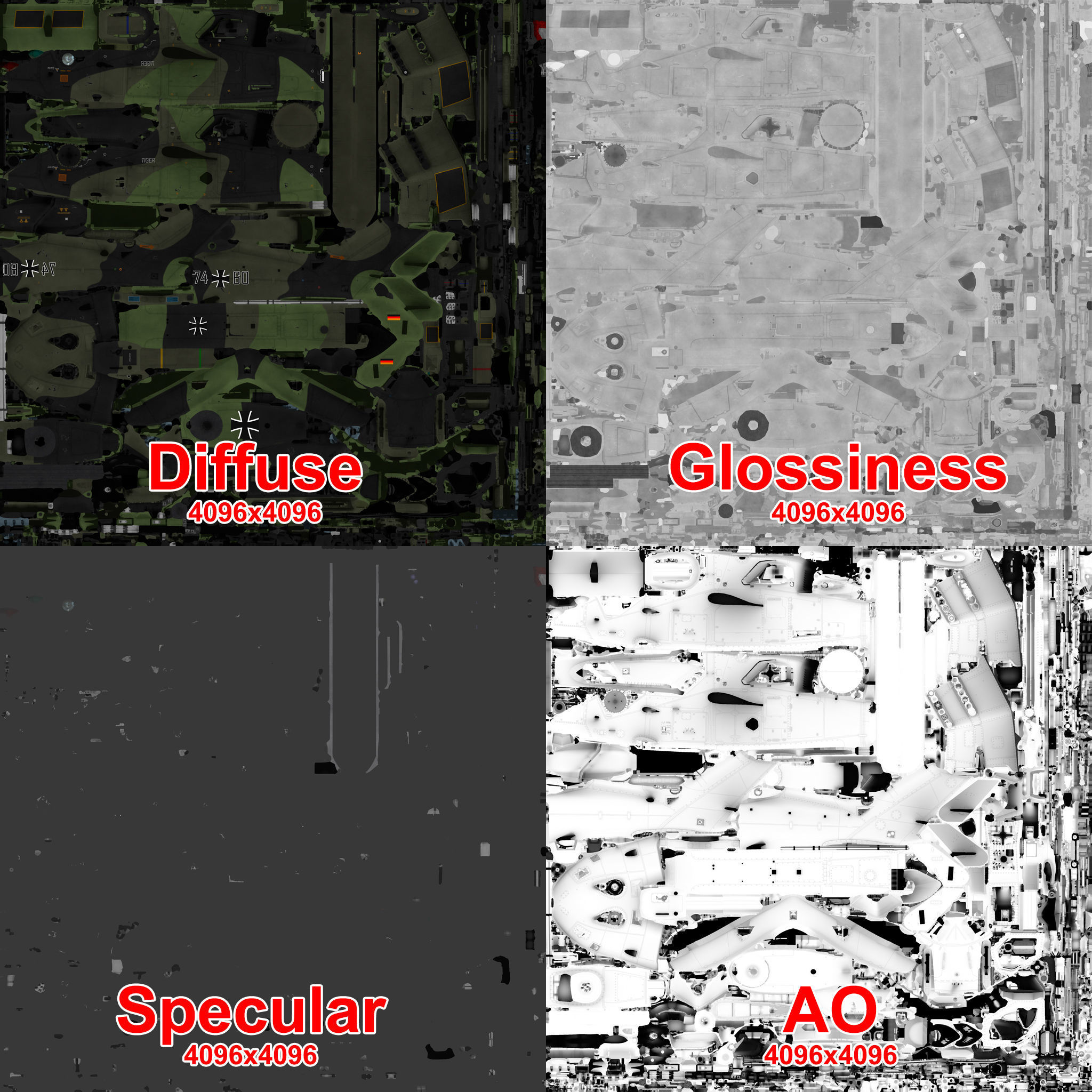  EC-665 Tiger UHT Germany Static Low-poly 3D model_50