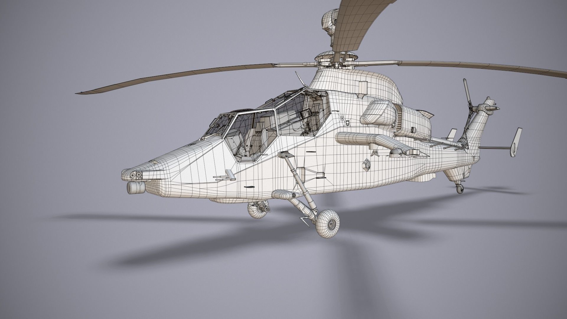  EC-665 Tiger UHT Germany Static Low-poly 3D model_37