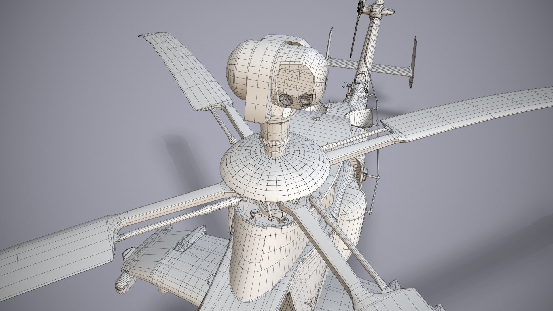  EC-665 Tiger UHT Germany Static Low-poly 3D model_42