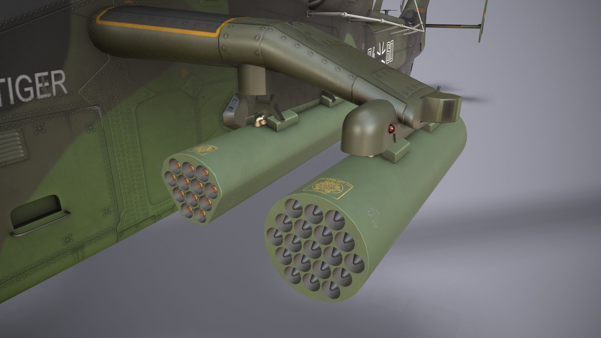  EC-665 Tiger UHT Germany Static Low-poly 3D model_23