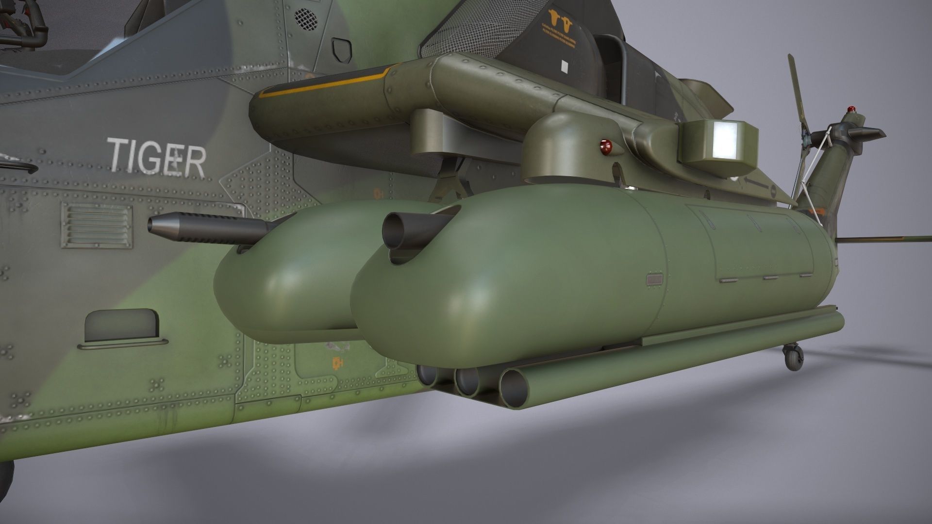  EC-665 Tiger UHT Germany Static Low-poly 3D model_21