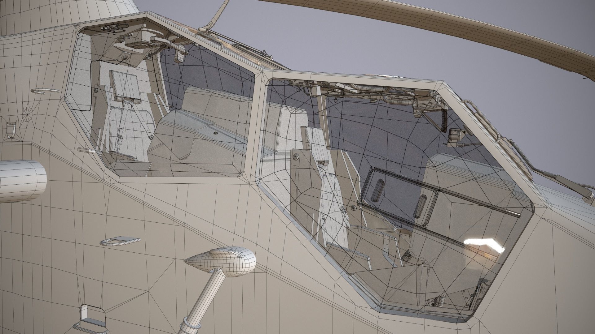  EC-665 Tiger UHT Germany Static Low-poly 3D model_43