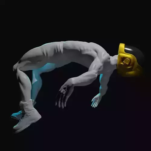 Daft Punk Sculpture 3D print model