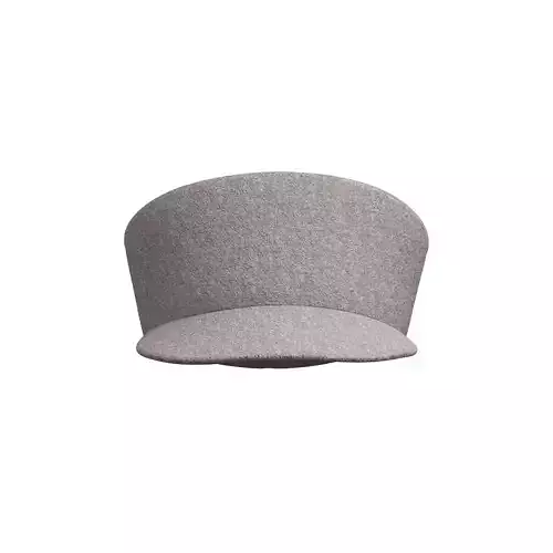 Grey Wool Hat
