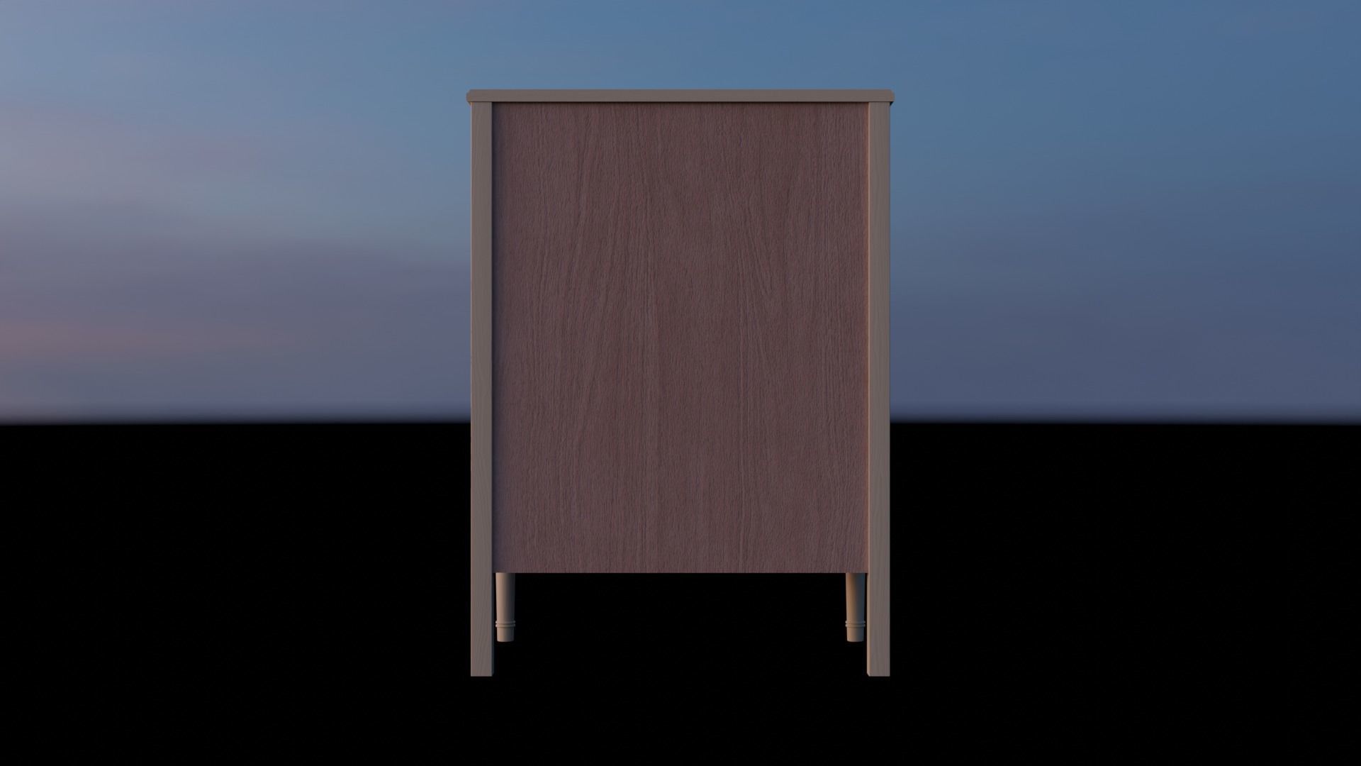 Art Deco Dresser Free 3D model_4