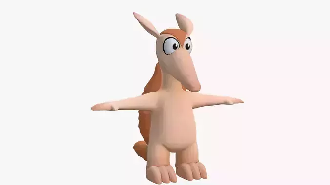 Dasypodidae cartoon character