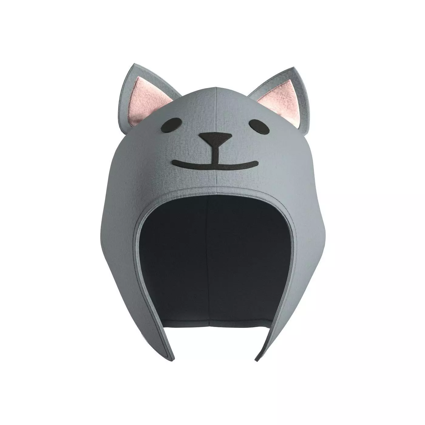 Kids Mouse Beanie 3D model_0