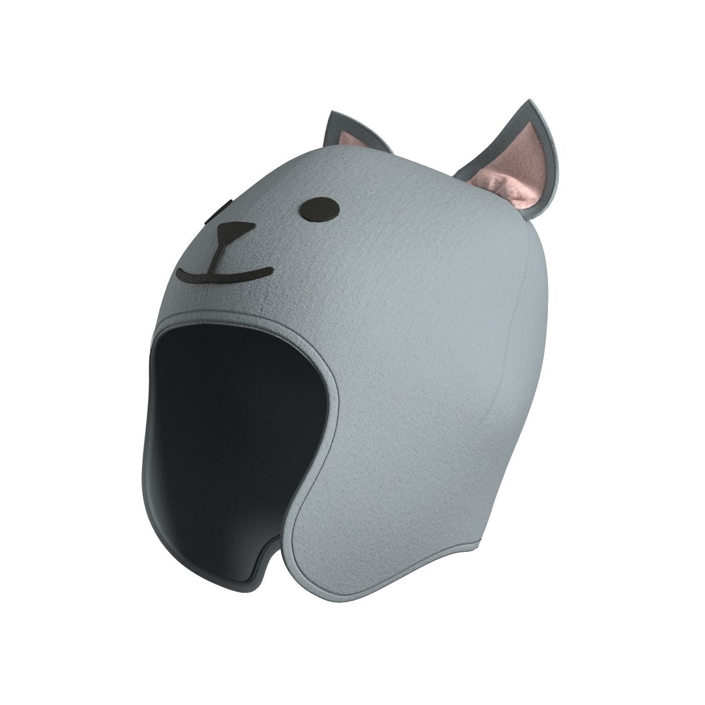 Kids Mouse Beanie 3D model_7