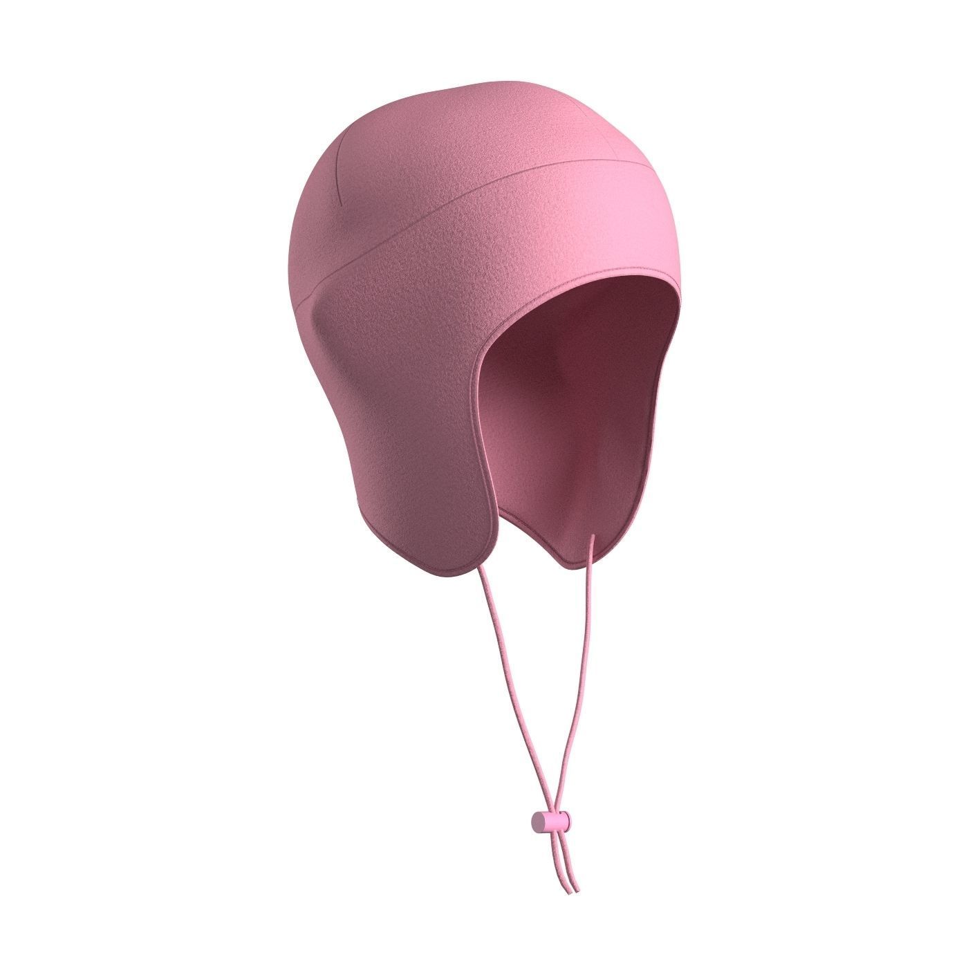 Kids Pink Beanie 3D model_1