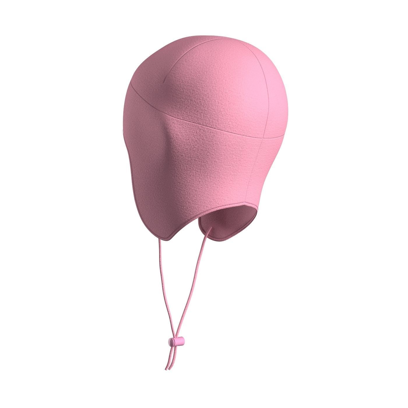 Kids Pink Beanie 3D model_5