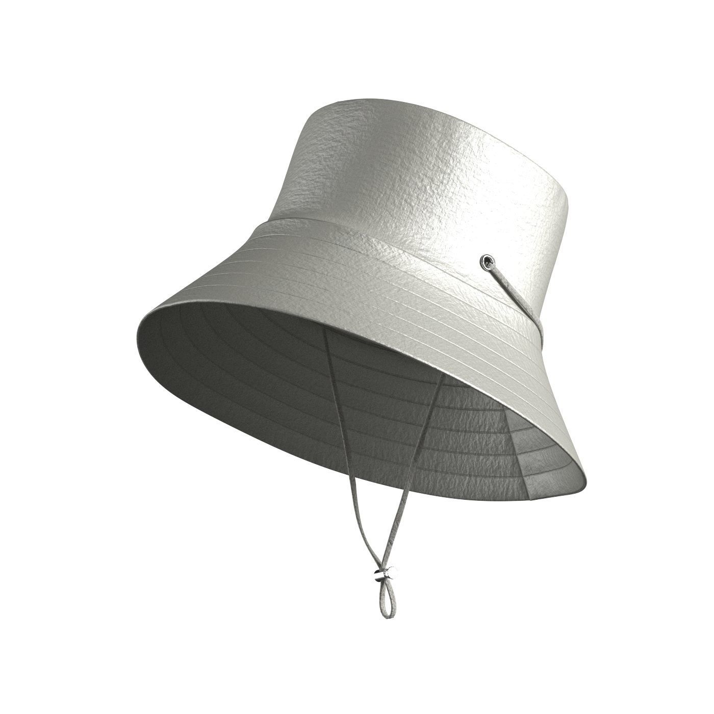 Leather Bucket 3D model_7