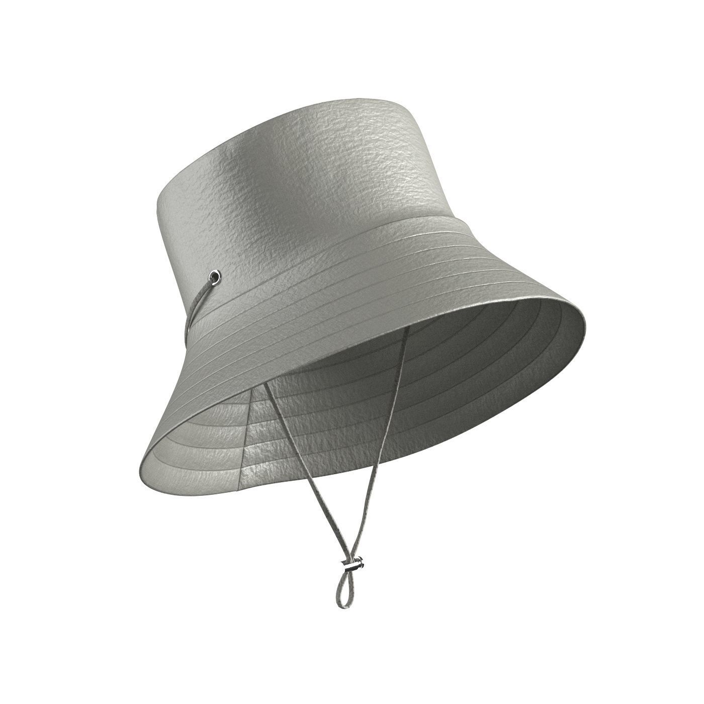 Leather Bucket 3D model_1