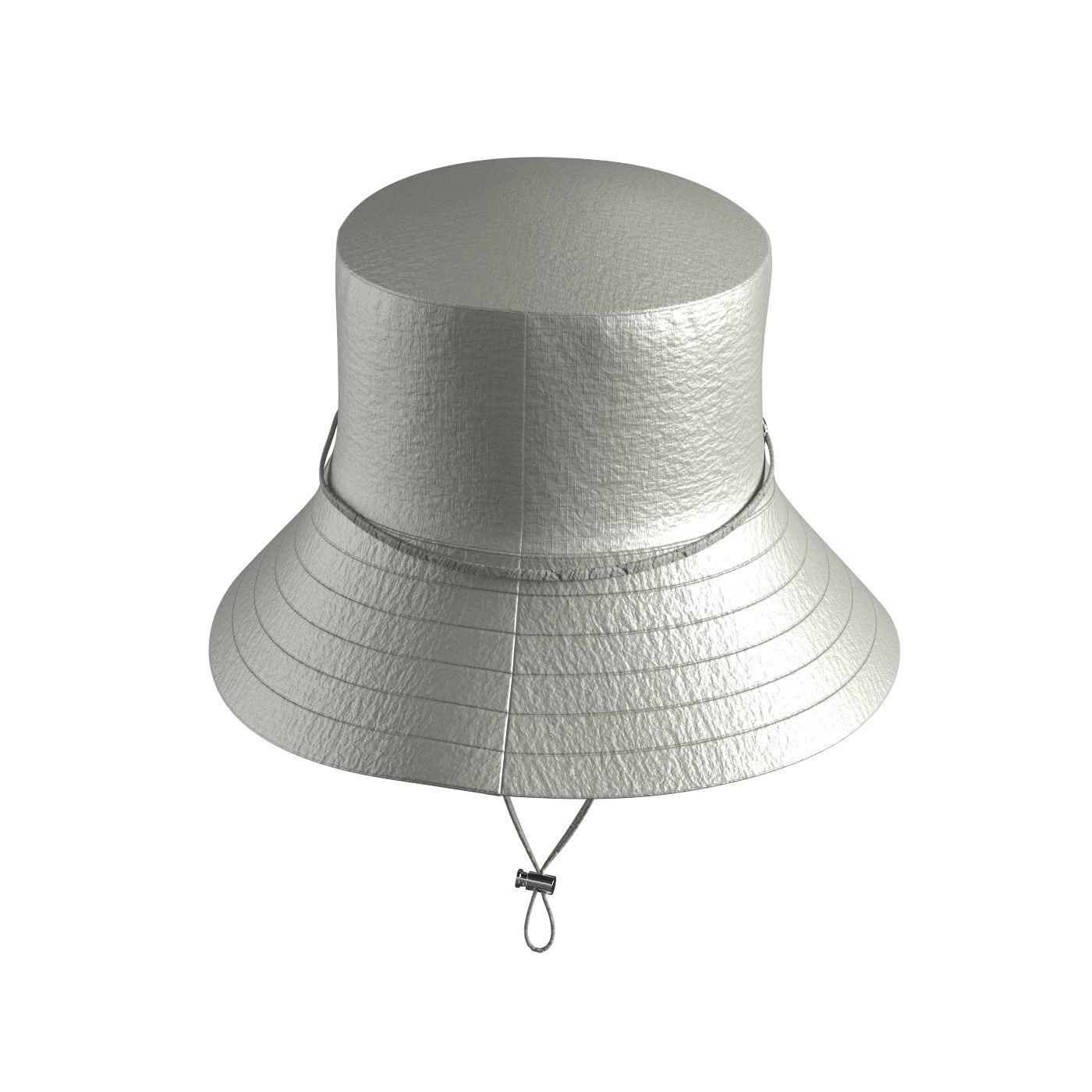 Leather Bucket 3D model_4