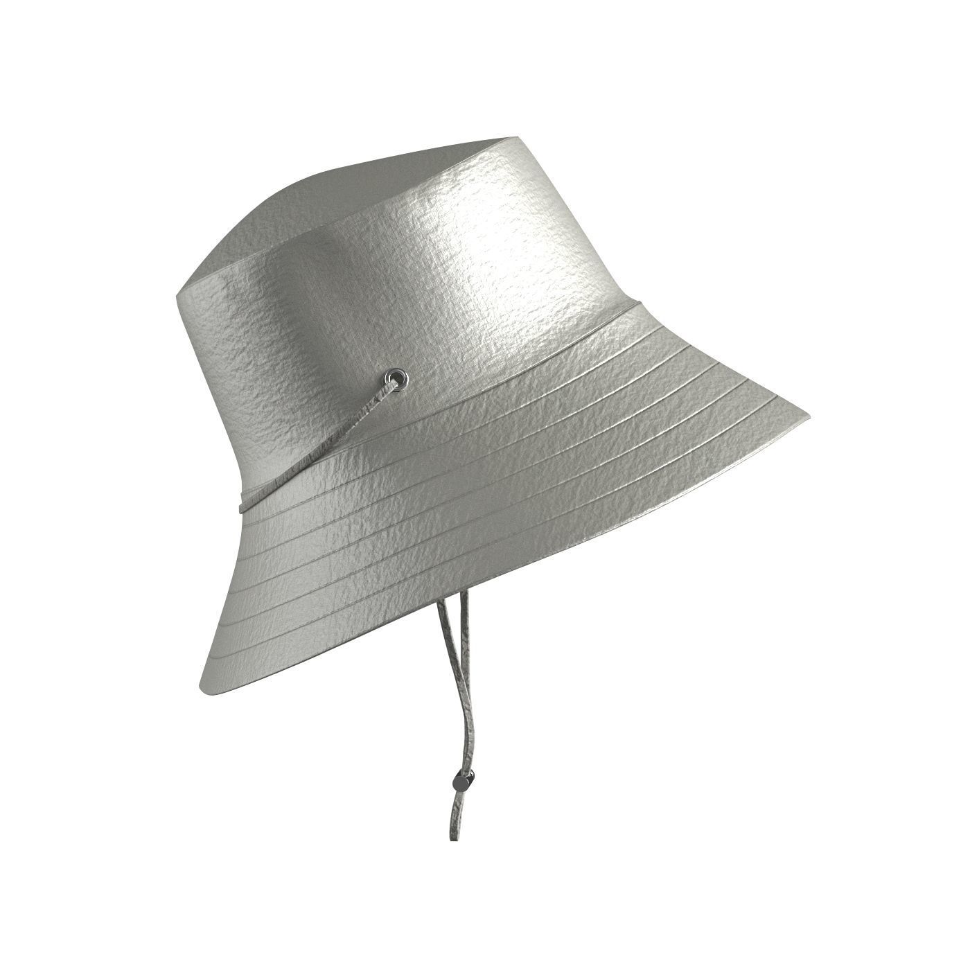 Leather Bucket 3D model_2