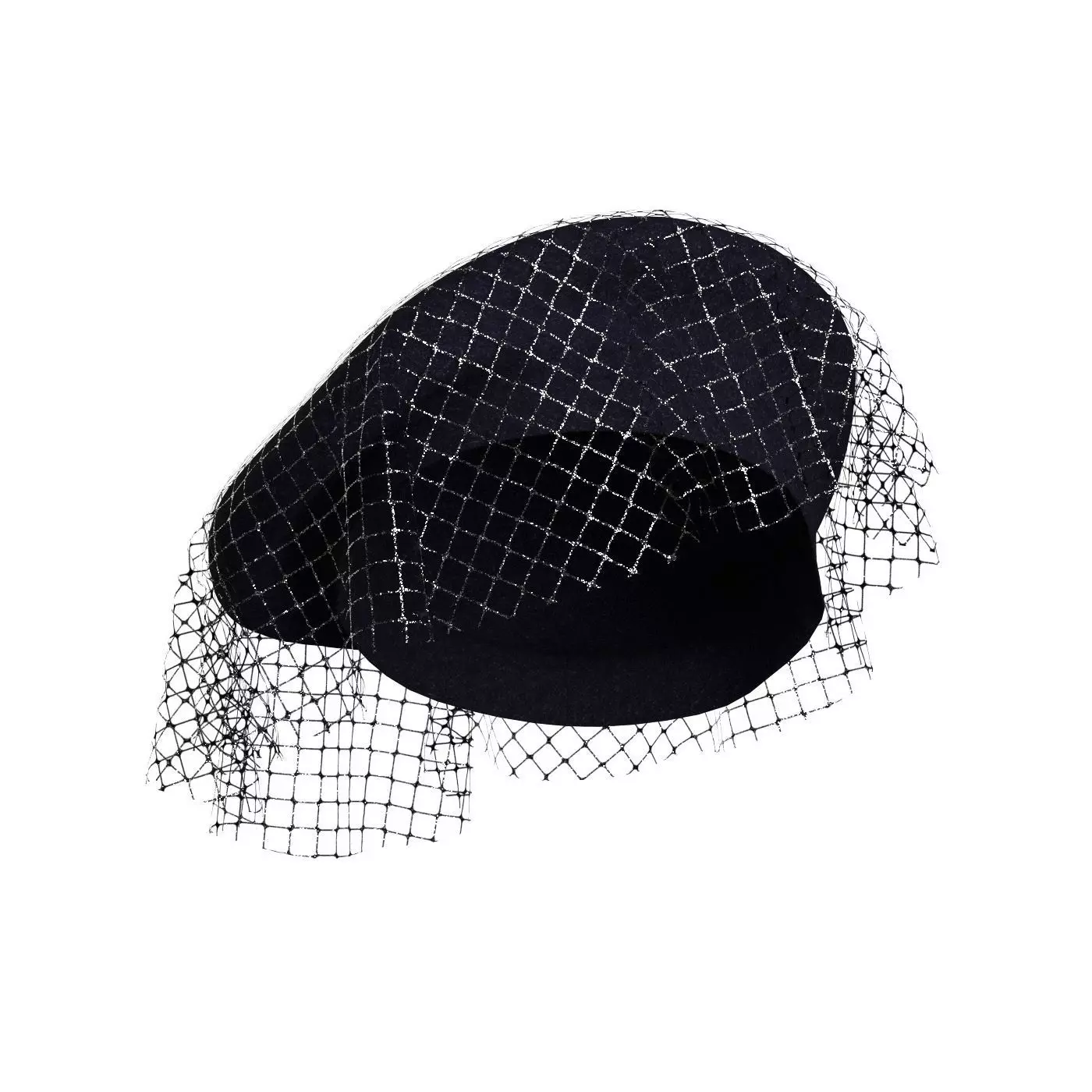 Mesh Beret 3D model_0