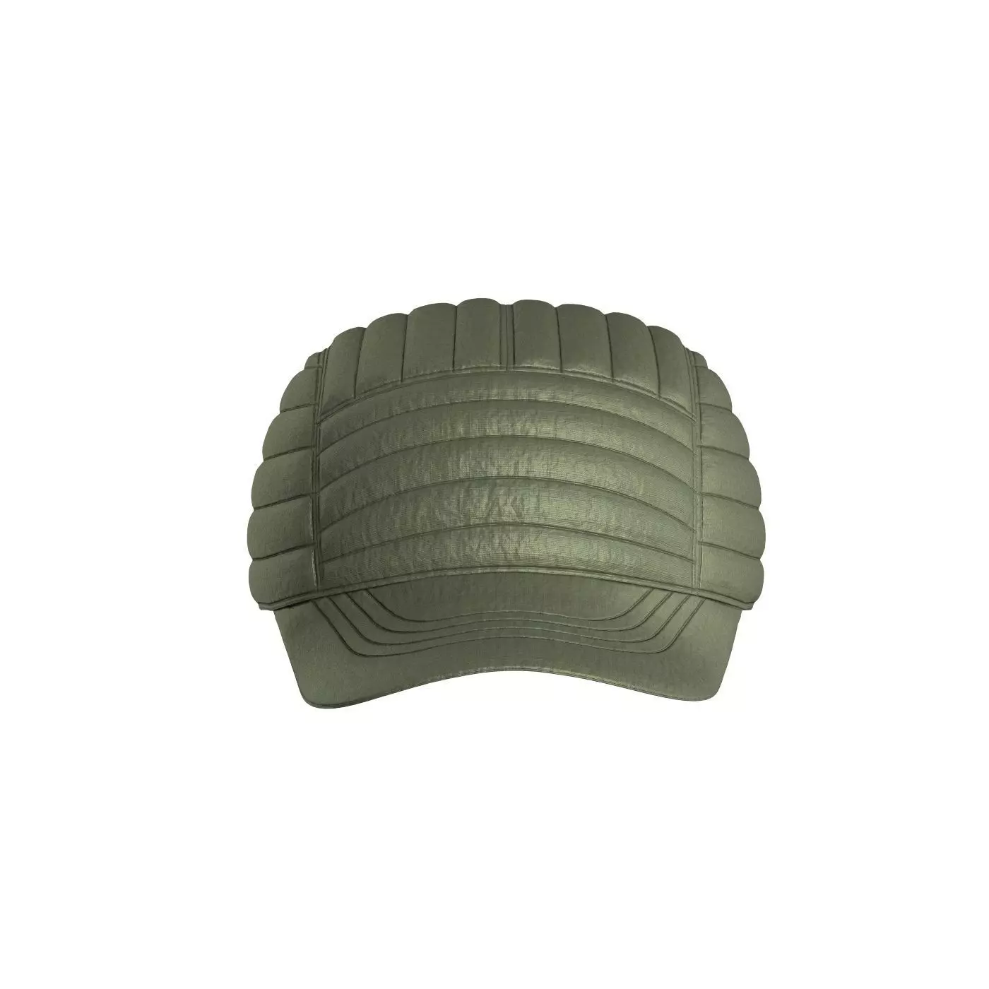 Padded Nylon Ball Cap 3D model