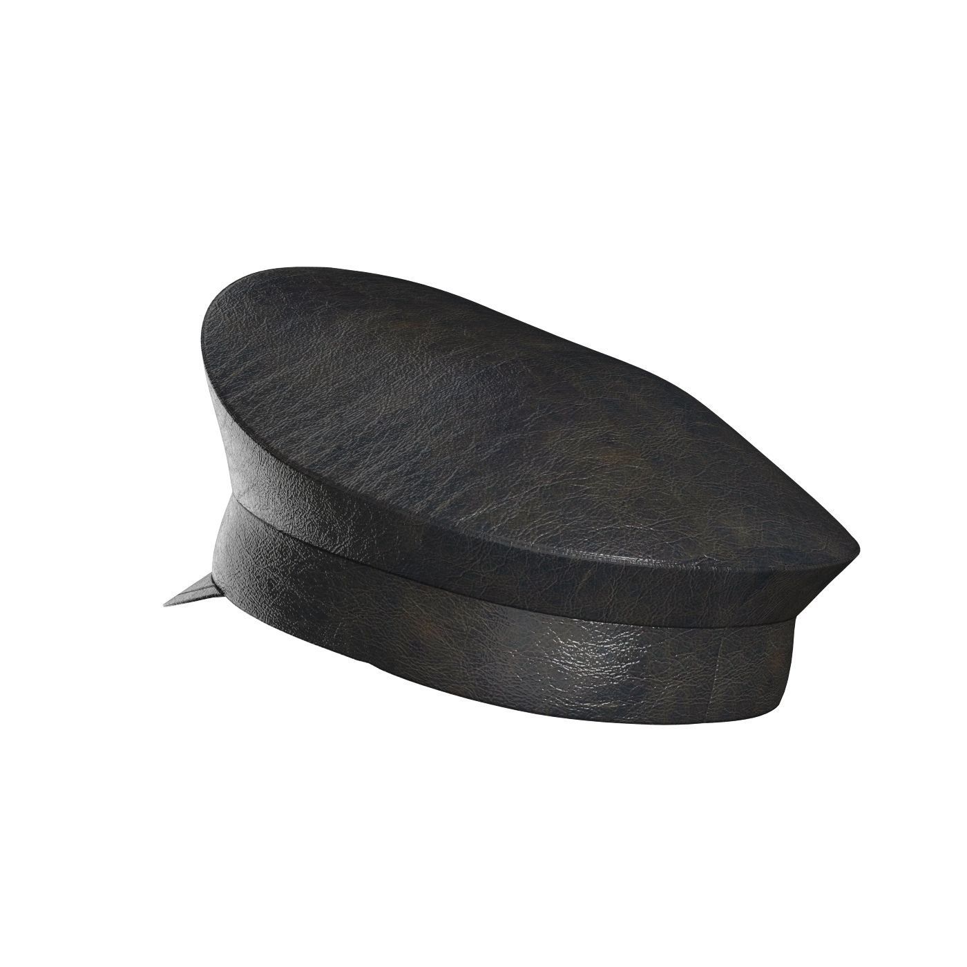 Peaked Hat 3D model_5