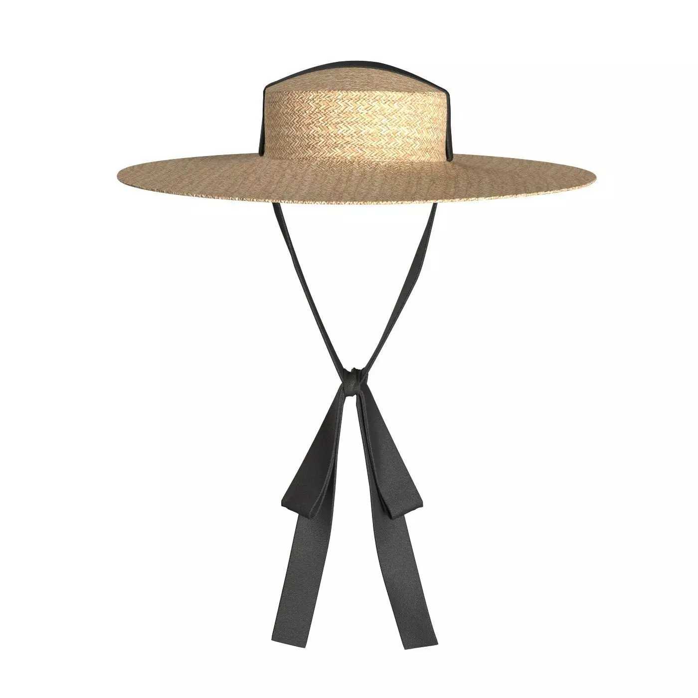 Ribbon Garden Hat 3D model_0