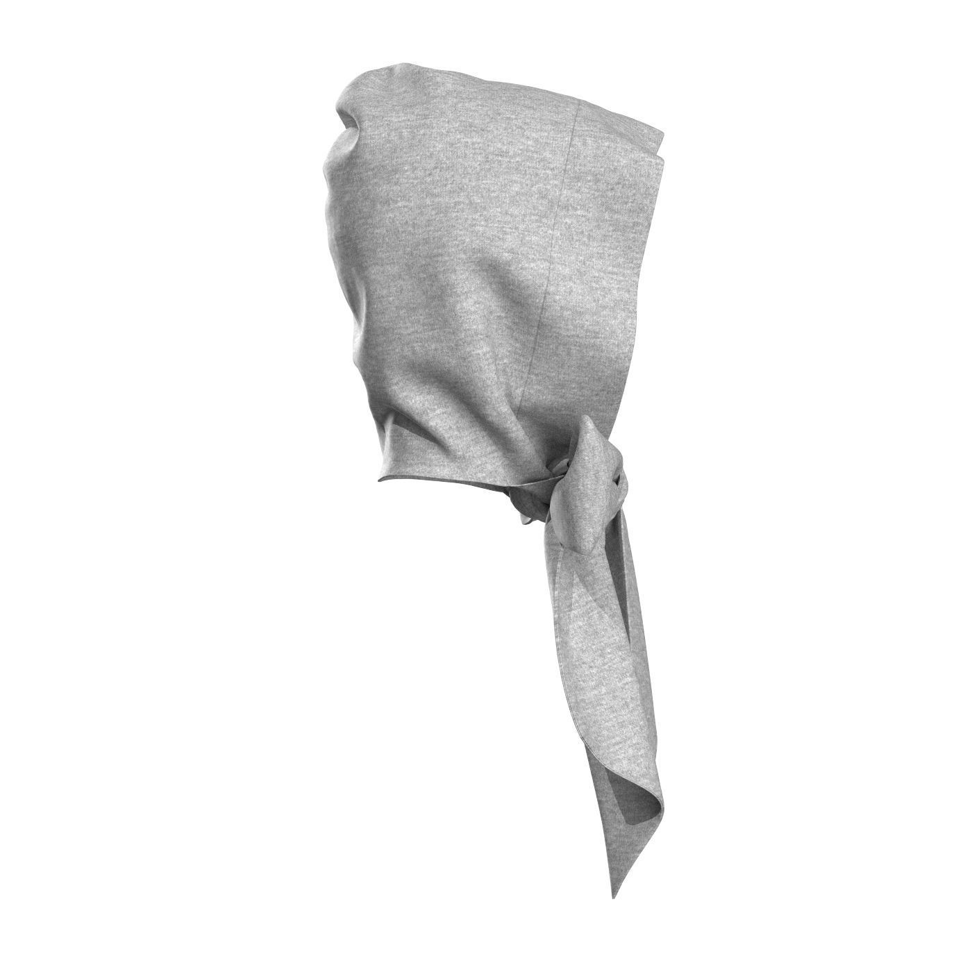 Ribbon Tie Balaclava 3D model_2