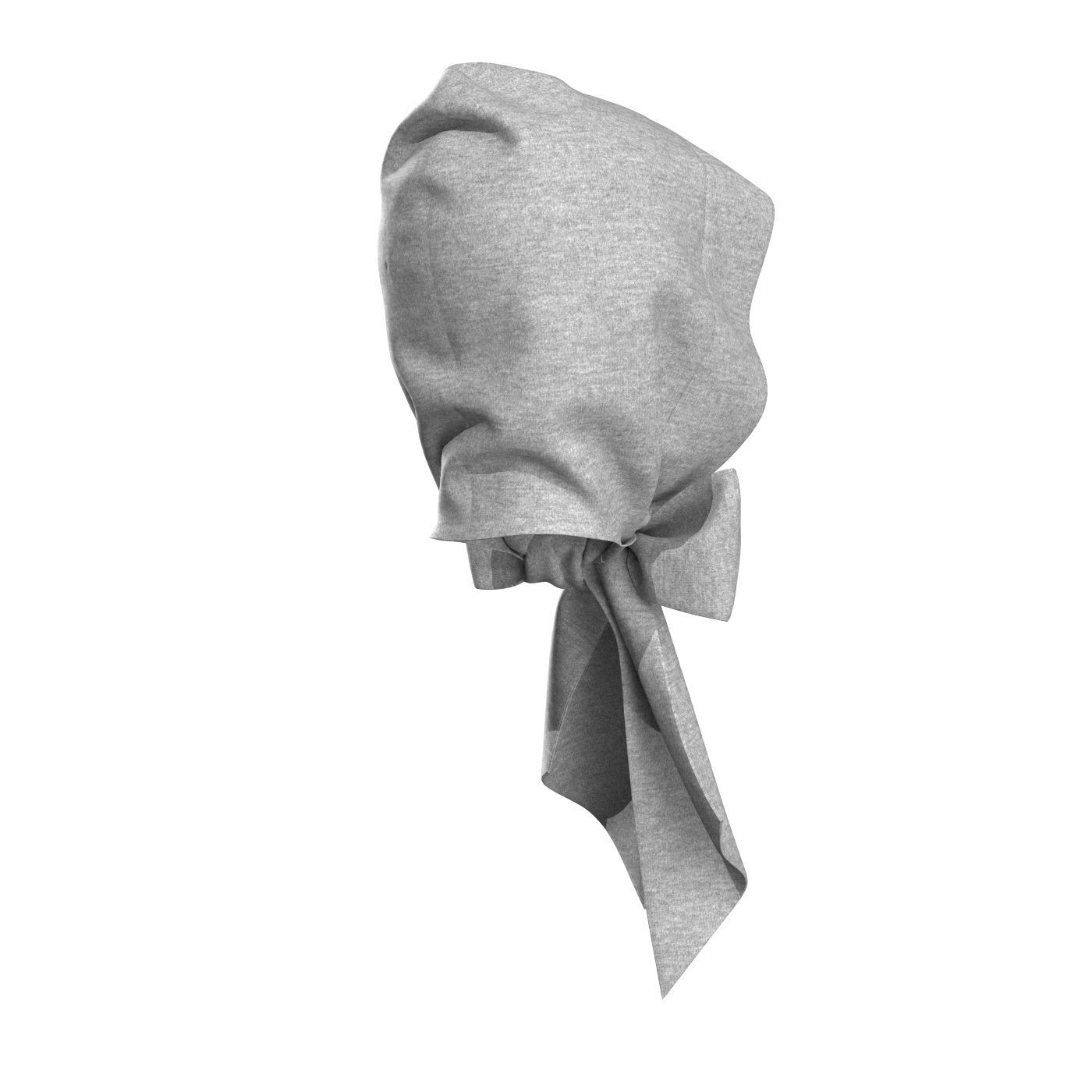 Ribbon Tie Balaclava 3D model_3