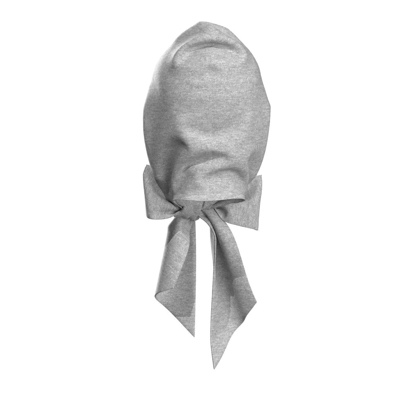 Ribbon Tie Balaclava 3D model_4
