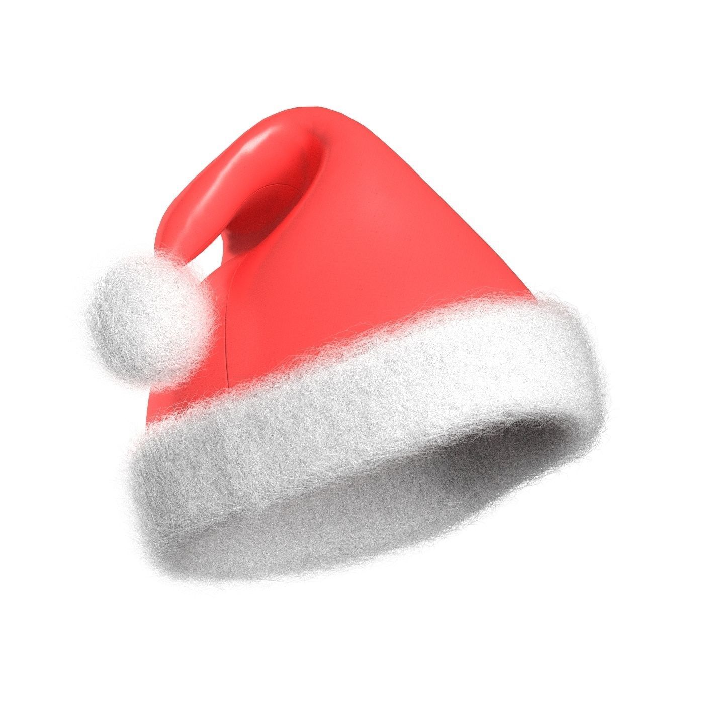 Santa Hat 3D model_1