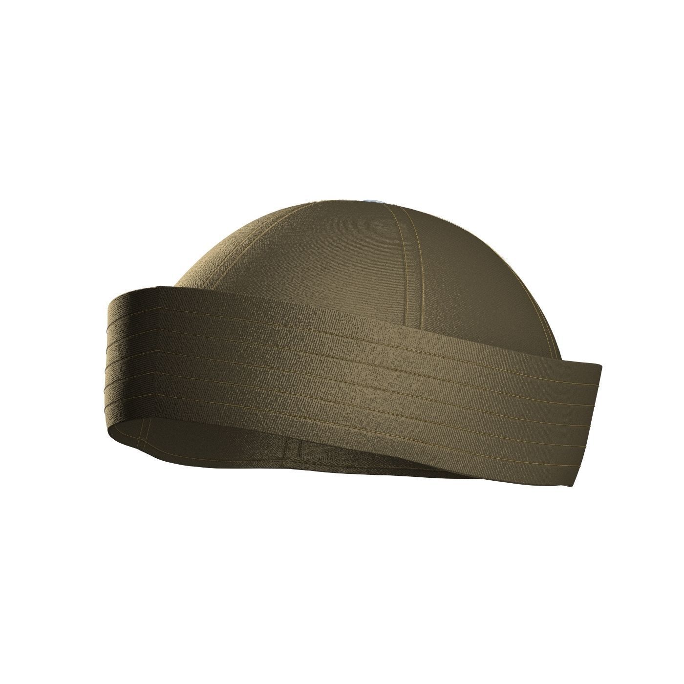 Twill Sailor Hat 3D model_7