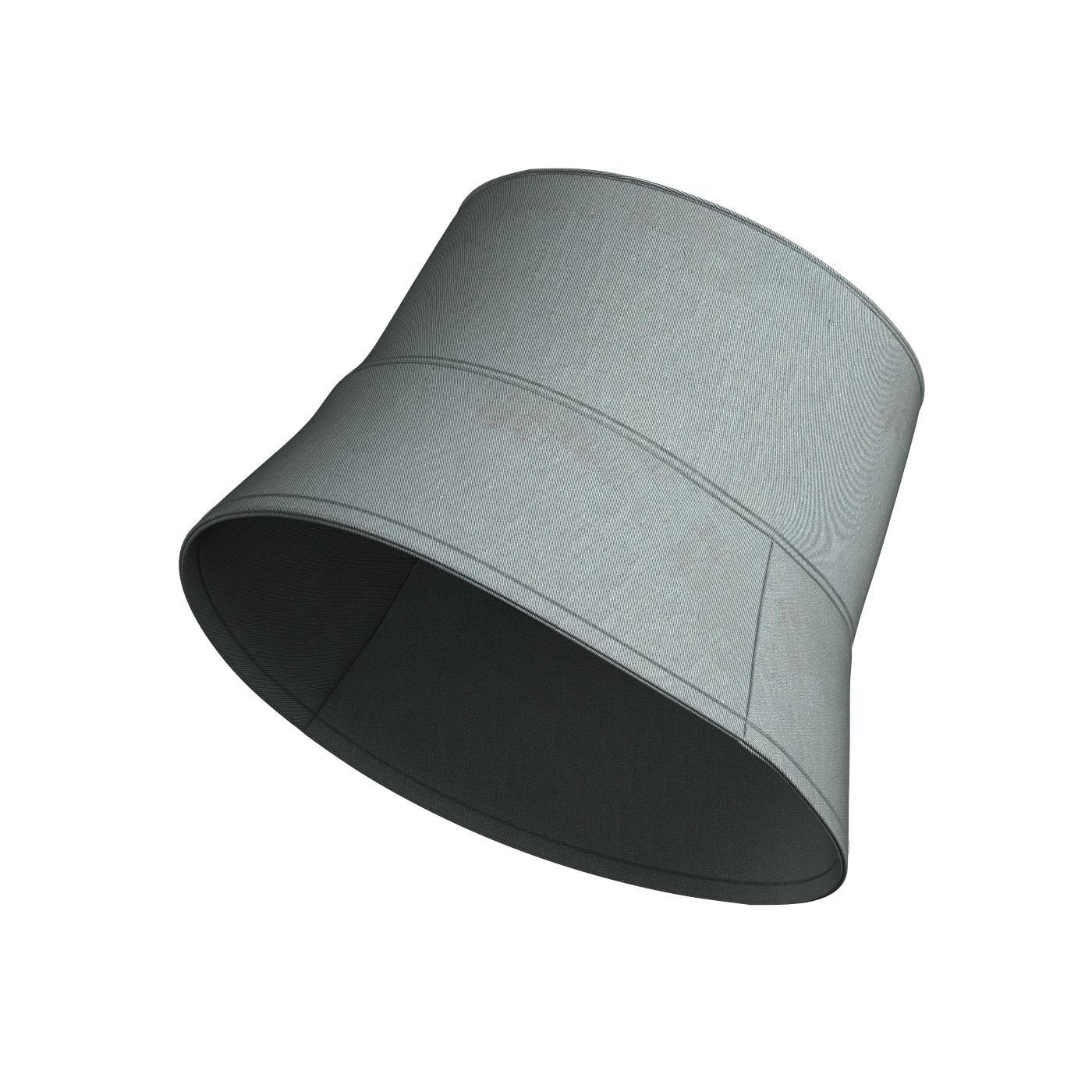 Vintage Cotton Bucket 3D model_7