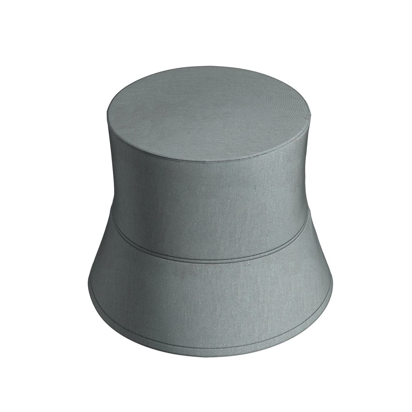 Vintage Cotton Bucket 3D model_4