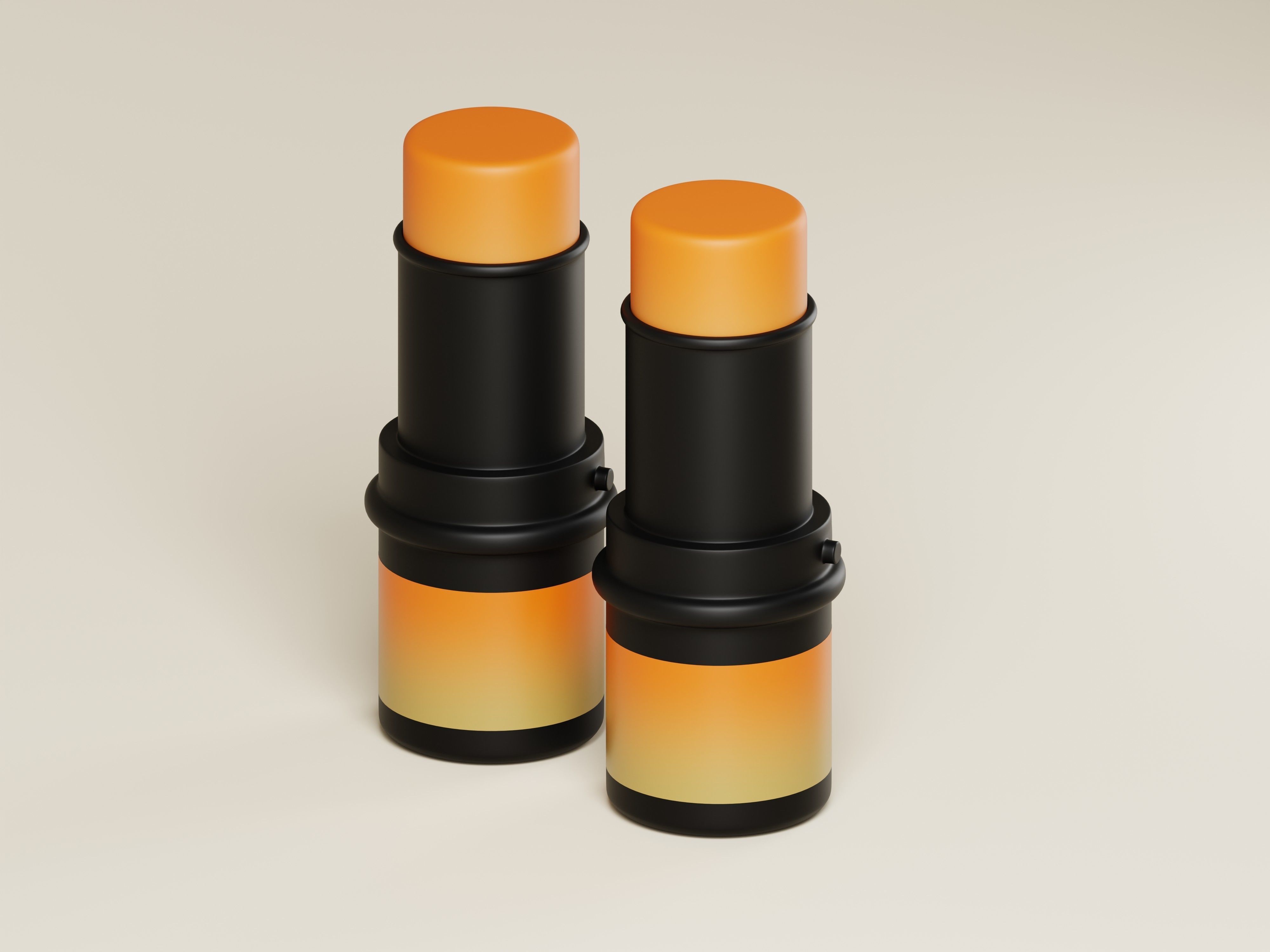 Cosmetic Lip Balm 3D Model Low-poly 3D model_5