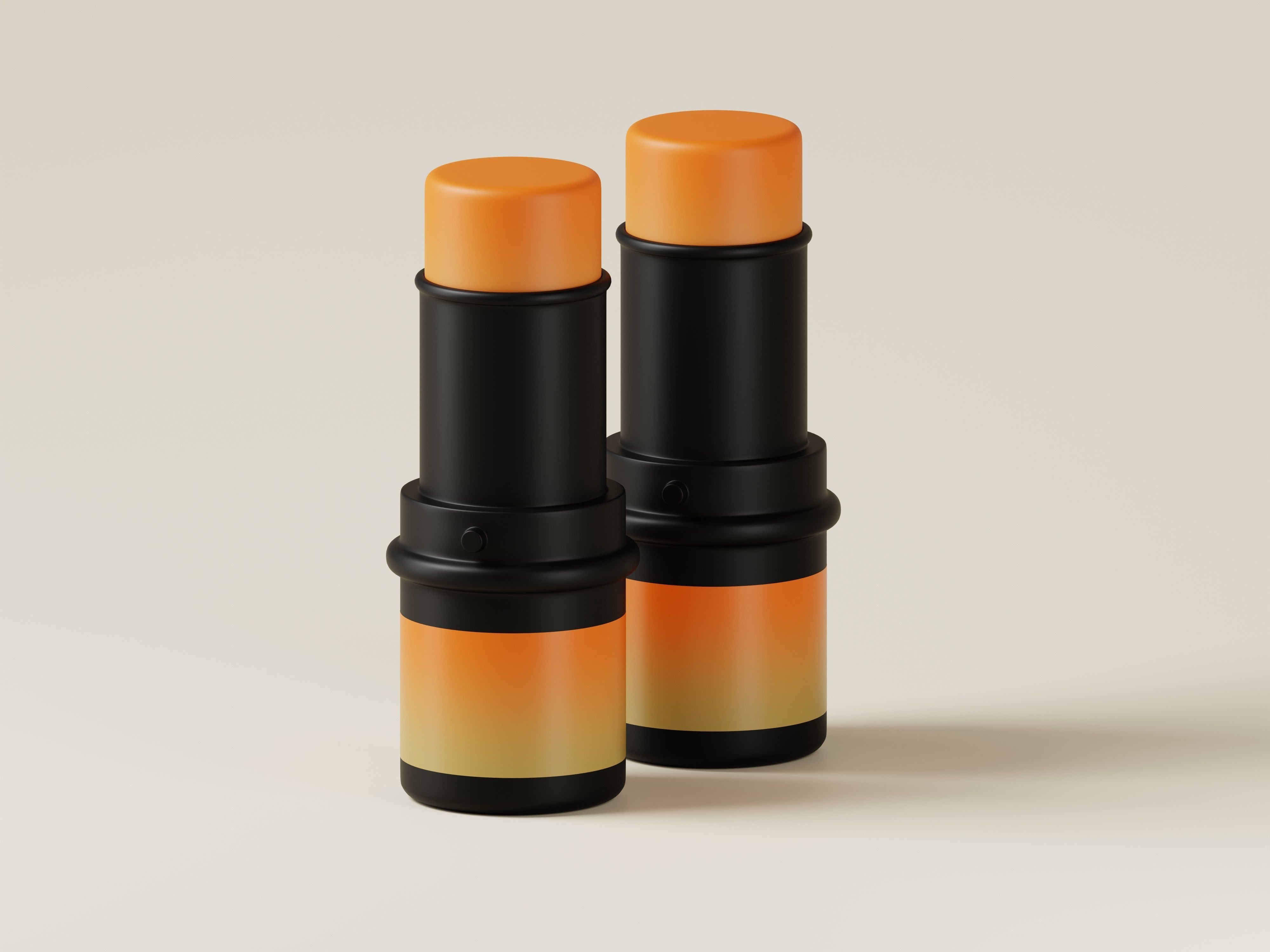 Cosmetic Lip Balm 3D Model Low-poly 3D model_4