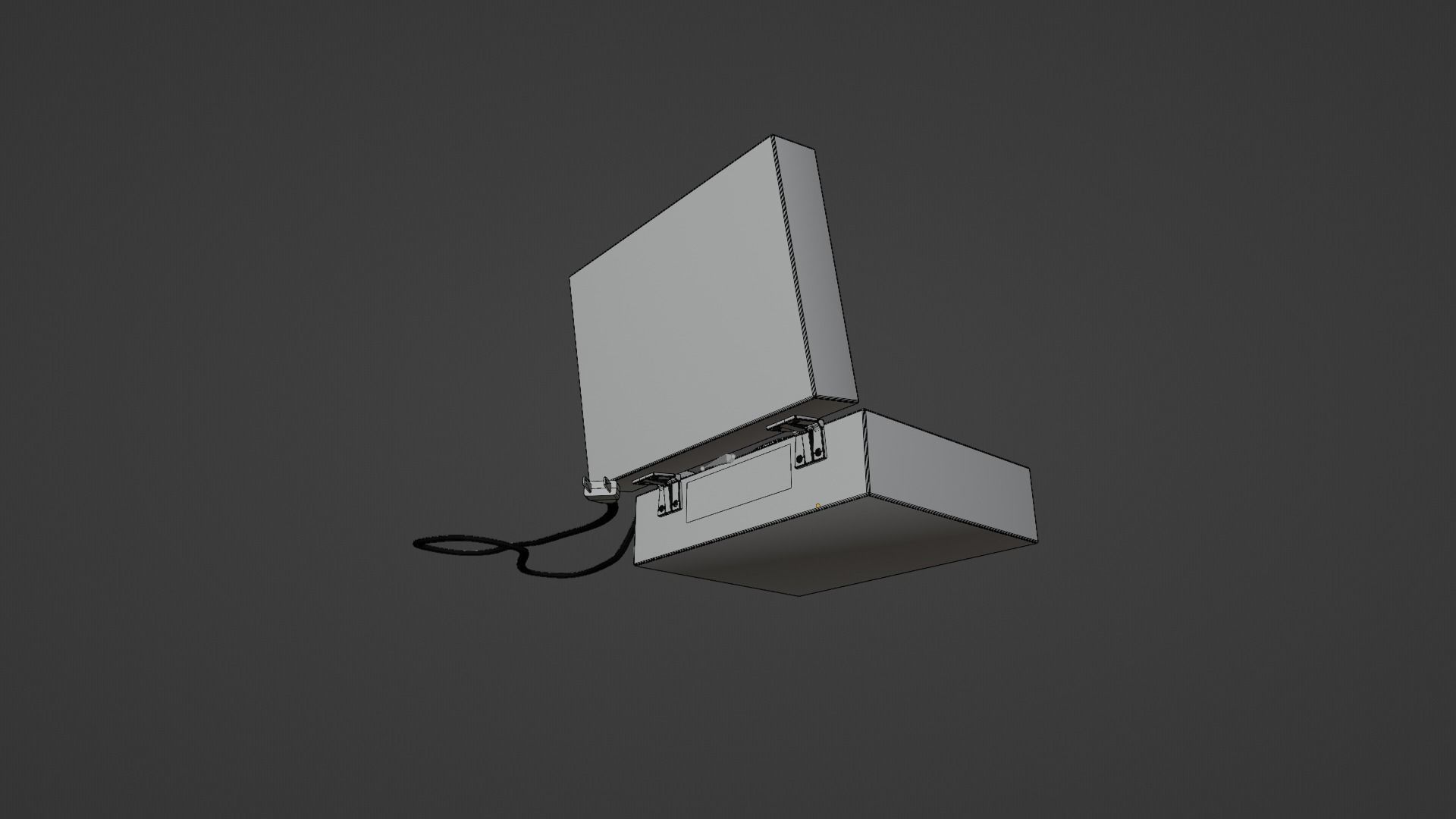 Emerson Model 101 Record Player 3D model_6