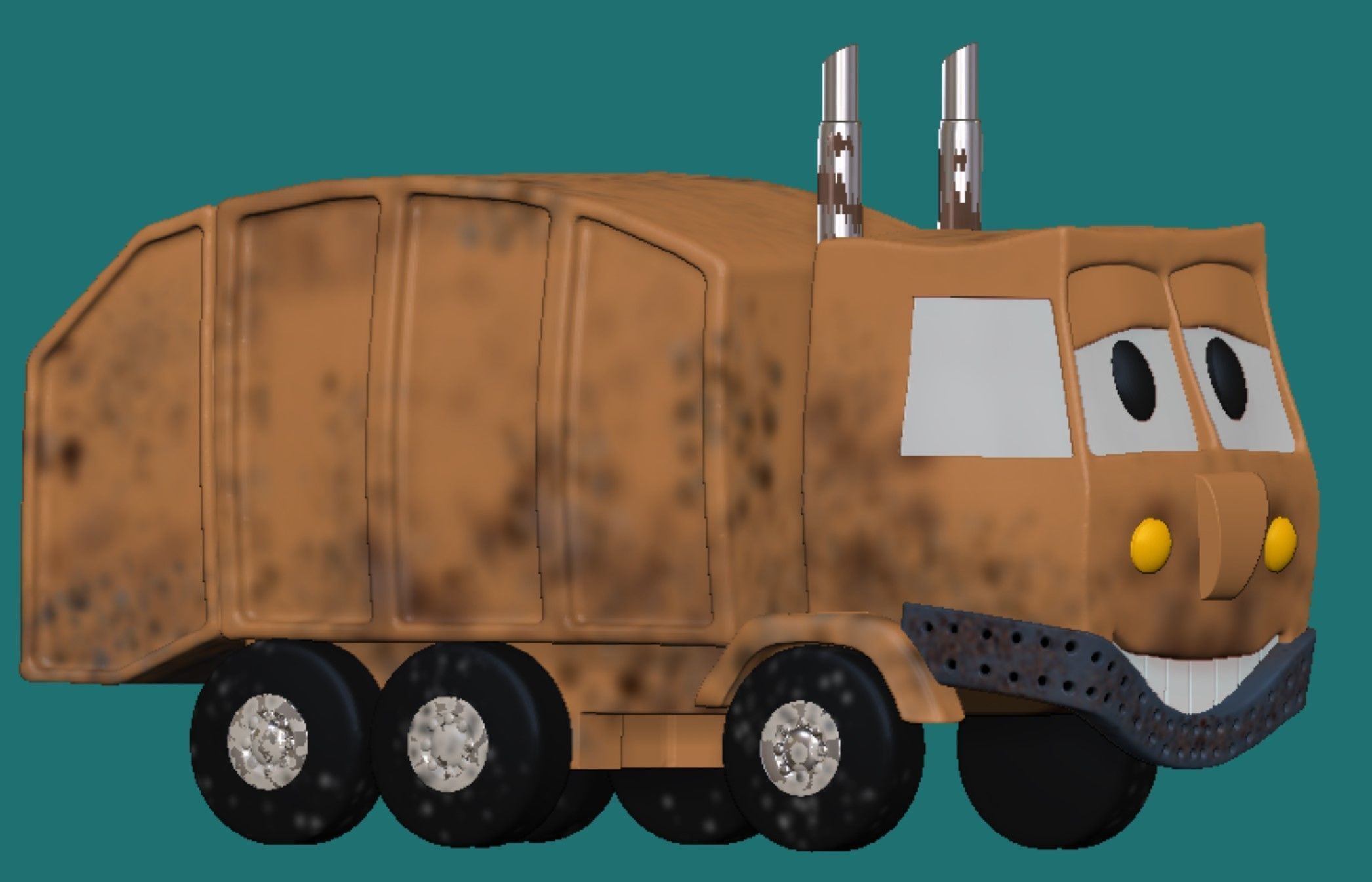 The Stinky and Dirty Show 3D print model_1