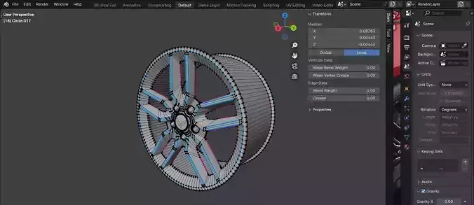wheel  from Chevrolet  CORVETTE  wheel  